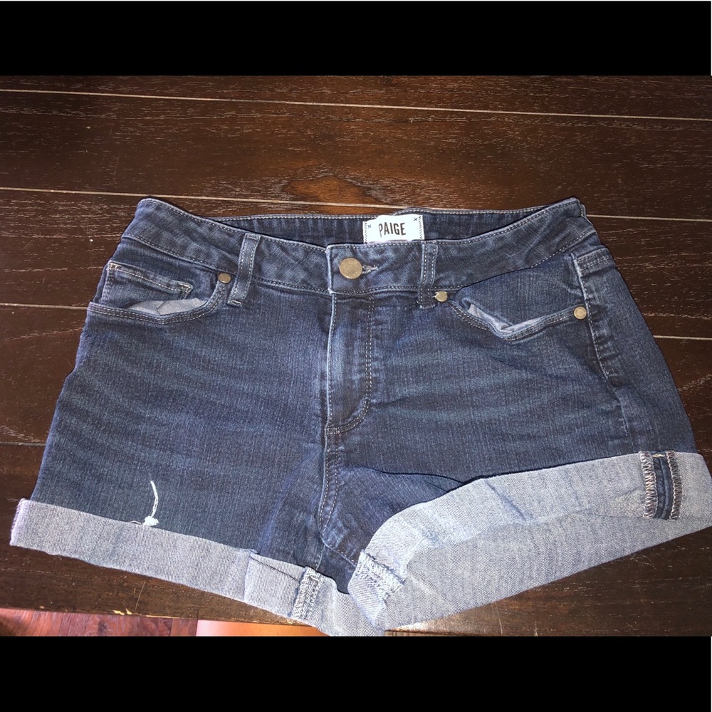 Dark Wash Jean Shorts